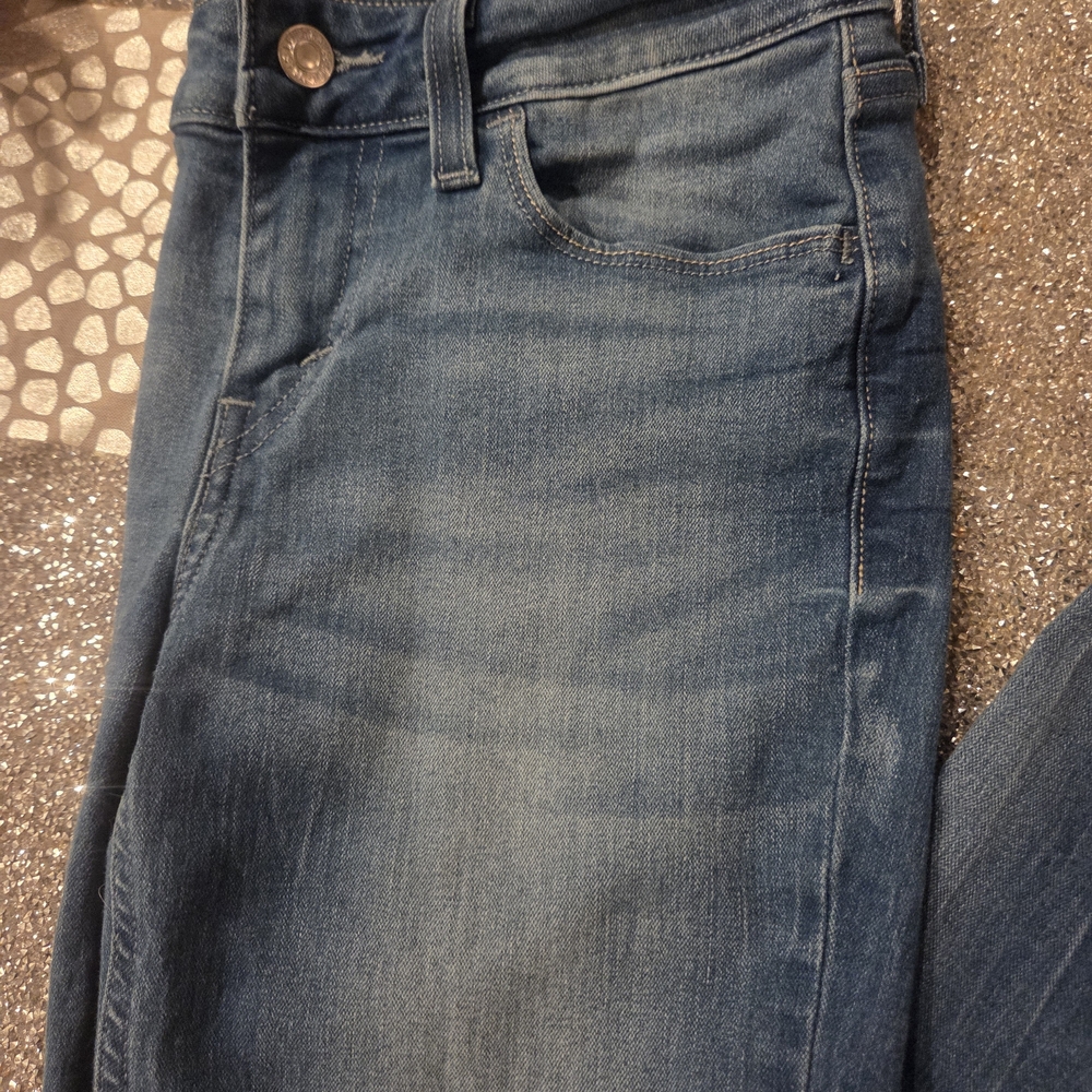 ​Y2K Aesthetic 🦋 Levi’s 535 Super Skinny Low Rise Denim | Size 26 - Picture 8 of 16